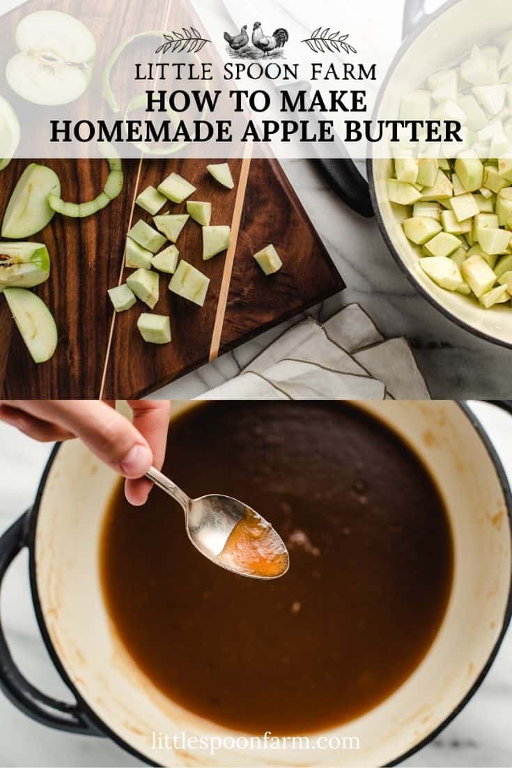 Homemade Apple Butter Little Spoon Farm