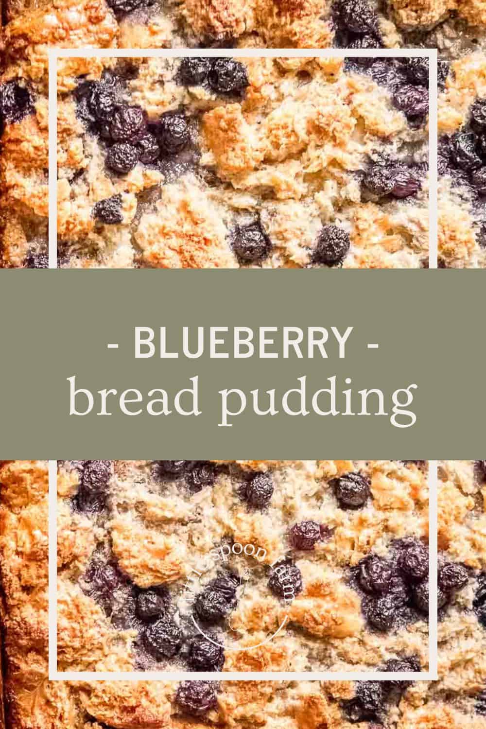 Easy Blueberry Bread Pudding Recipe Little Spoon Farm