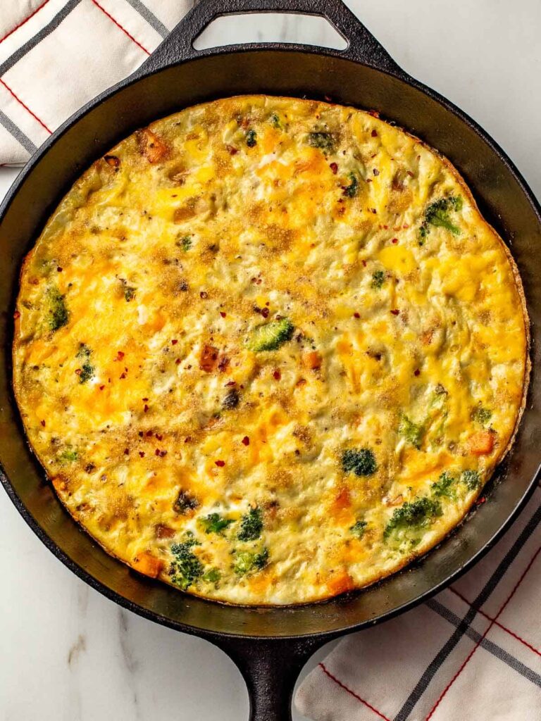 Sweet Potato Frittata with Broccoli Little Spoon Farm
