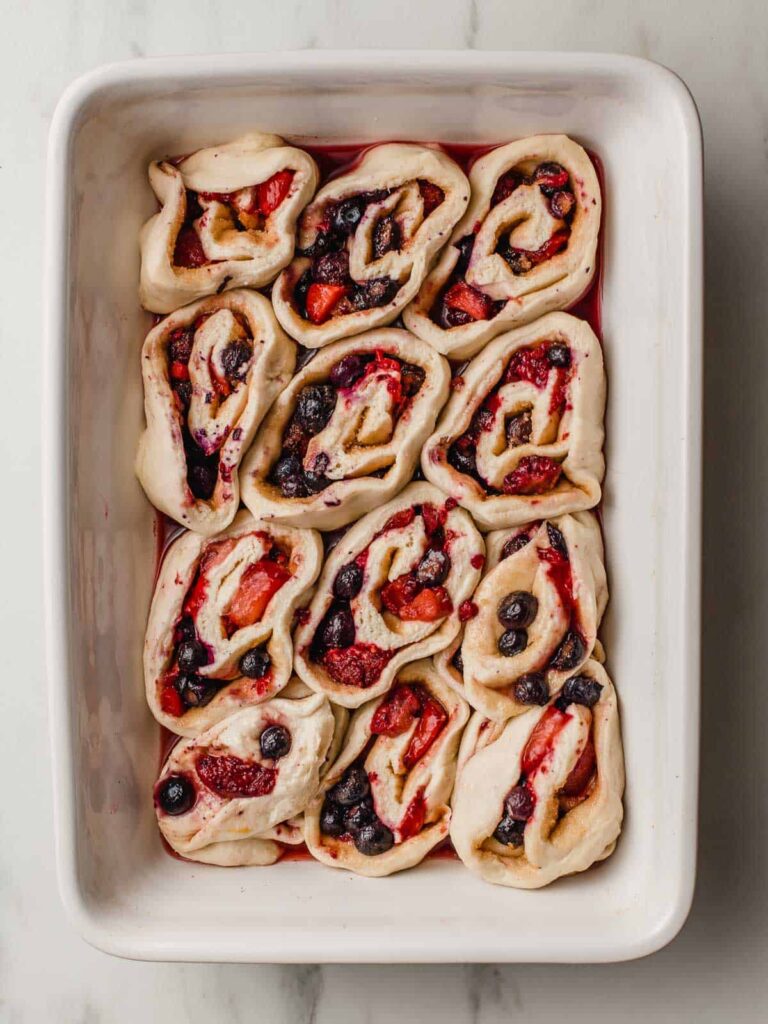 Sourdough Berry Sweet Rolls Little Spoon Farm