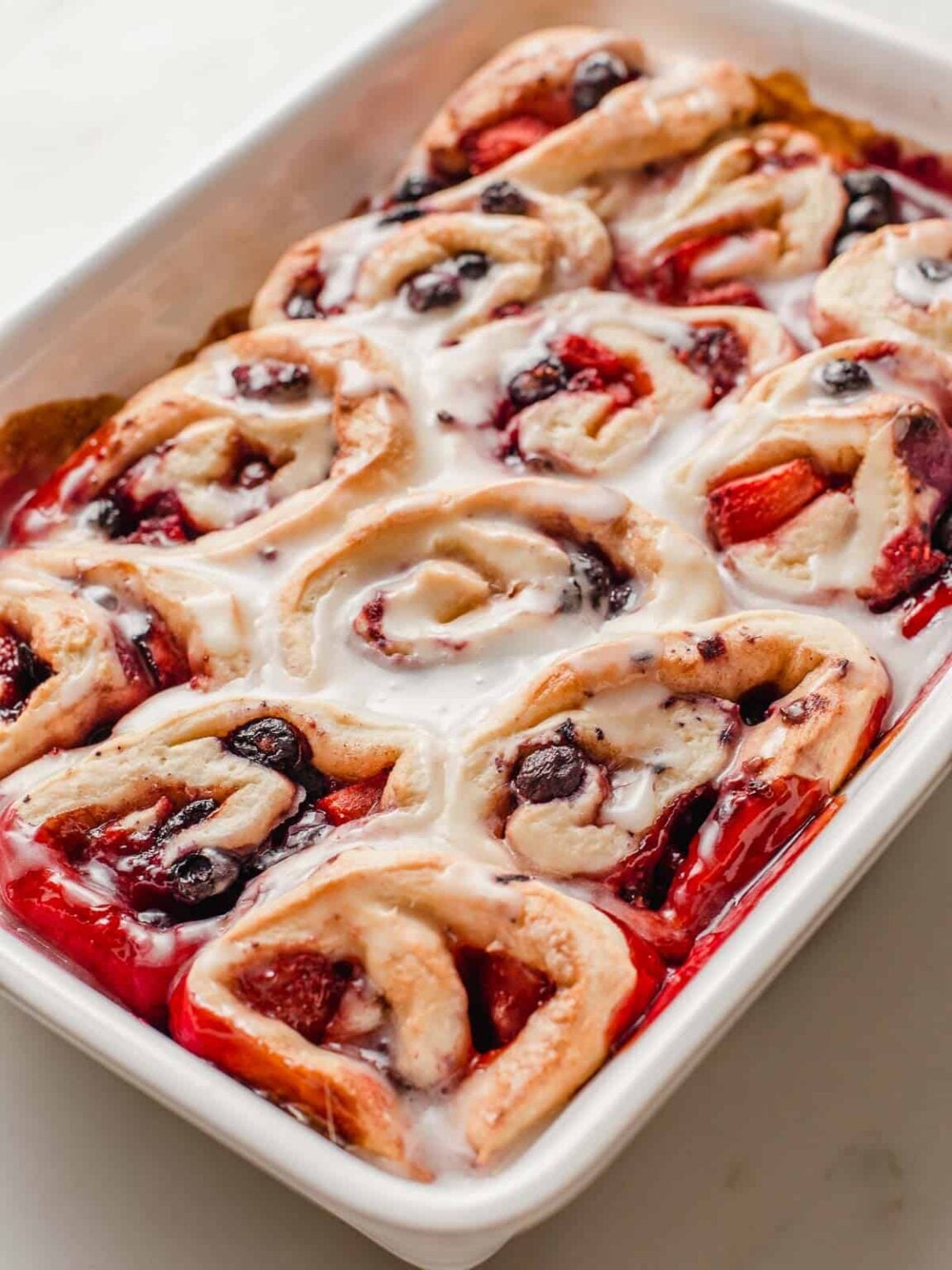 Sourdough Berry Sweet Rolls Little Spoon Farm