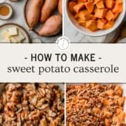 Sweet potato casserole 4 photos of how to make.