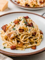 Pasta Carbonara (Ready in 30 minutes!) - Little Spoon Farm