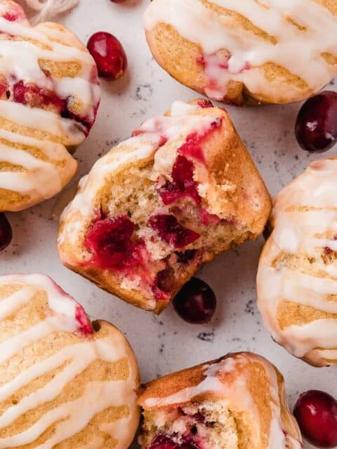 Sourdough Cranberry Orange Muffins - Little Spoon Farm