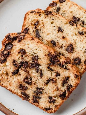 Chocolate Chip Sourdough Bread - Little Spoon Farm