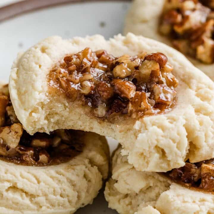 Sourdough pecan pie cookies recipe.