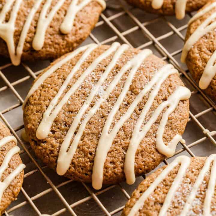 Sourdough maple cookies recipe.
